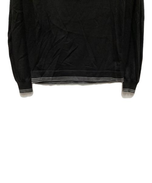 dunhill（ダンヒル）dunhill (ダンヒル) 薄手ニット グレー サイズ:Mの古着・服飾アイテム