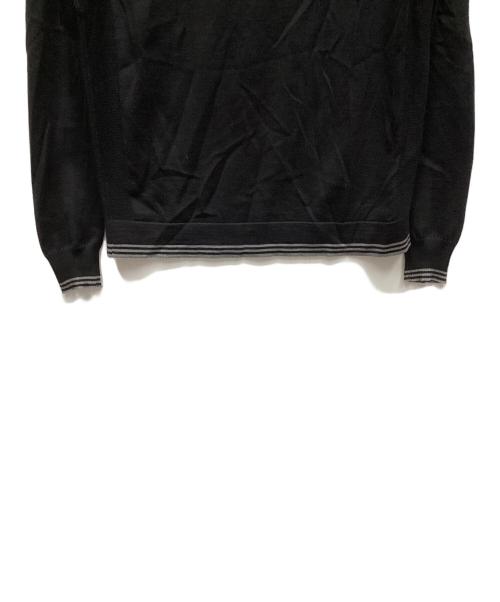 dunhill（ダンヒル）dunhill (ダンヒル) 薄手ニット グレー サイズ:Mの古着・服飾アイテム