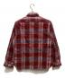 SUGAR CANE (シュガーケーン) ネルシャツ レッド サイズ:MEDIUM：3000円