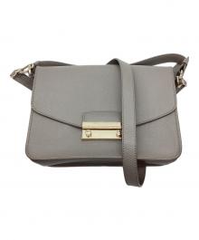 FURLA（フルラ）の古着「2WAYバッグ」｜ライトグレー