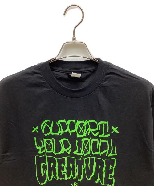 NHS（エヌエイチエス）NHS (エヌエイチエス) Tシャツ ブラック サイズ:LARGEの古着・服飾アイテム