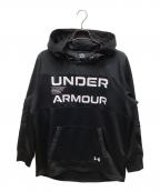 UNDER ARMOURアンダーアーマー）の古着「パーカー」｜ブラック