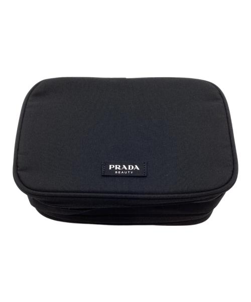PRADA BEAUTY（-）PRADA BEAUTY (-) バニティポーチ ブラックの古着・服飾アイテム