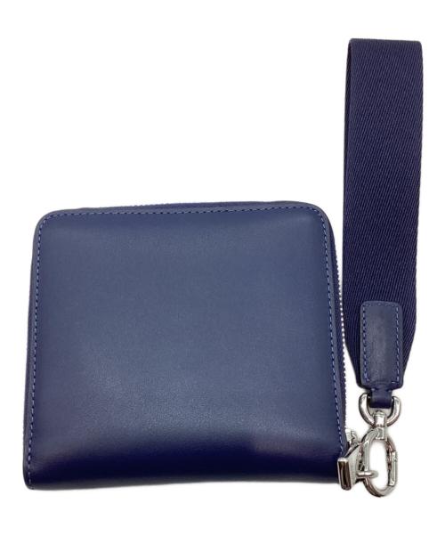 Kate Spade NEW YORK（ケイト・スペードニューヨーク）Kate Spade NEW YORK (ケイト・スペードニューヨーク) コンパクトウォレット ネイビーの古着・服飾アイテム