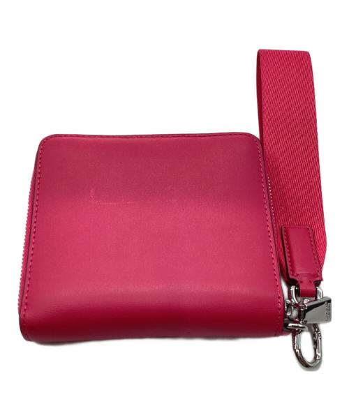 Kate Spade NEW YORK（ケイト・スペードニューヨーク）Kate Spade NEW YORK (ケイト・スペードニューヨーク) コンパクトウォレット ショッキングピンクの古着・服飾アイテム