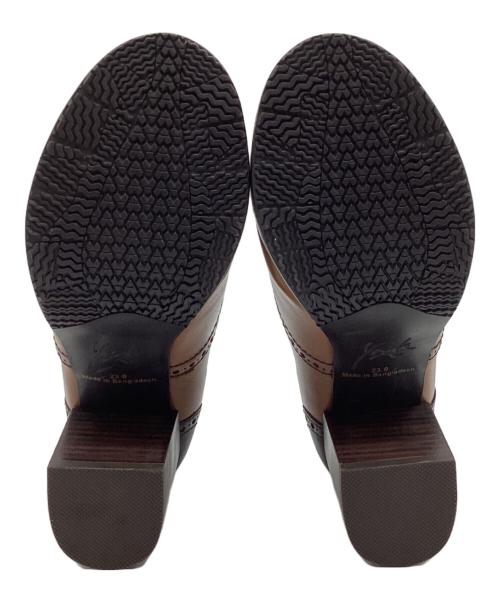 Yosuke（ヨースケ）Yosuke (ヨースケ) レースアップシューズ ブラウン サイズ:23の古着・服飾アイテム