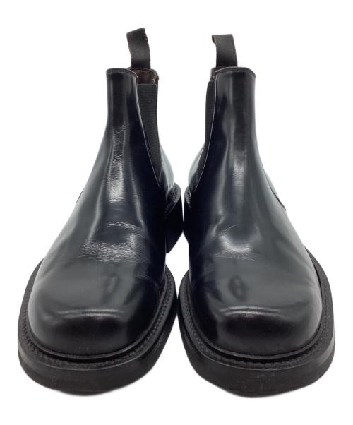 franceschetti（フランチェスケッティ）franceschetti (フランチェスケッティ) サイドゴアブーツ ブラック サイズ:421/2の古着・服飾アイテム