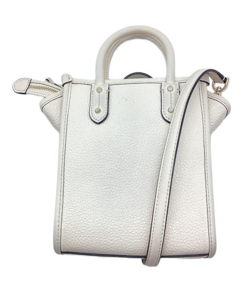 Kate Spade（ケイトスペード）Kate Spade (ケイトスペード) 2WAYバッグ ホワイトの古着・服飾アイテム