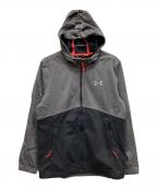 UNDER ARMOURアンダーアーマー）の古着「ジップジャケット」｜グレー