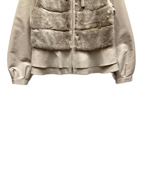 TO BE CHIC（トゥービーシック）TO BE CHIC (トゥービーシック) ジャケット ベージュ サイズ:40の古着・服飾アイテム