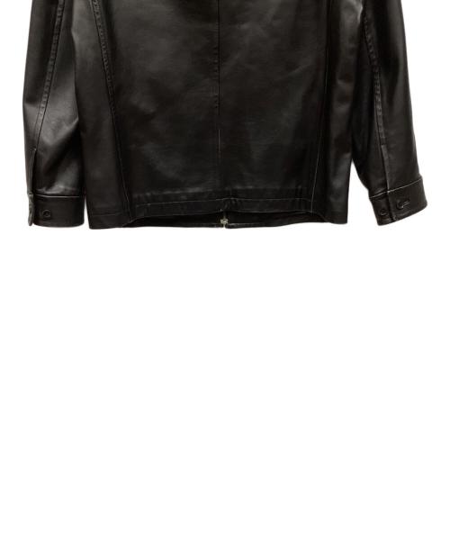 CHAPS（チャップス）CHAPS (チャップス) レザージャケット ブラック サイズ:Mの古着・服飾アイテム