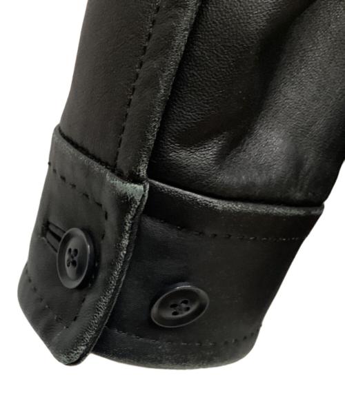 CHAPS（チャップス）CHAPS (チャップス) レザージャケット ブラック サイズ:Mの古着・服飾アイテム