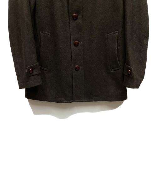 green label relaxing（グリーンレーベルリラクシング）green label relaxing (グリーンレーベルリラクシング) STRC MELTON SHAWL コート ブラウン サイズ:Lの古着・服飾アイテム