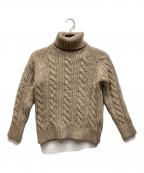Paul Stuartポールスチュアート）の古着「厚手ニット」｜ベージュ