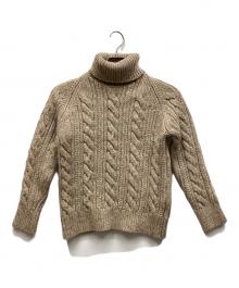 Paul Stuart（ポールスチュアート）の古着「厚手ニット」｜ベージュ