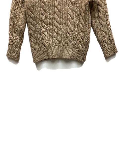 Paul Stuart（ポールスチュアート）Paul Stuart (ポールスチュアート) 厚手ニット ベージュ サイズ:Mの古着・服飾アイテム