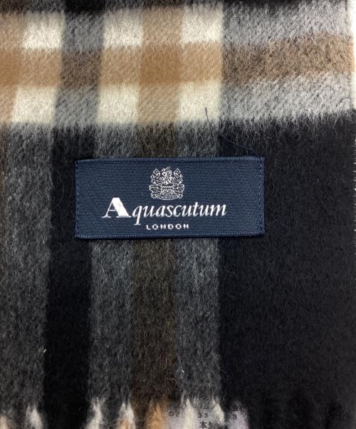 Aquascutum（アクアスキュータム）Aquascutum (アクアスキュータム) マフラー 未使用品の古着・服飾アイテム