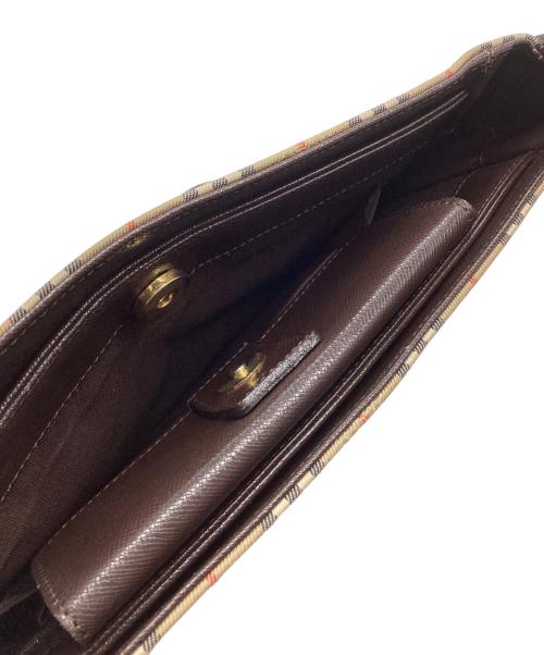Burberry's（バーバリー）Burberry's (バーバリーズ) ショルダーバッグ ベージュ×ブラウンの古着・服飾アイテム