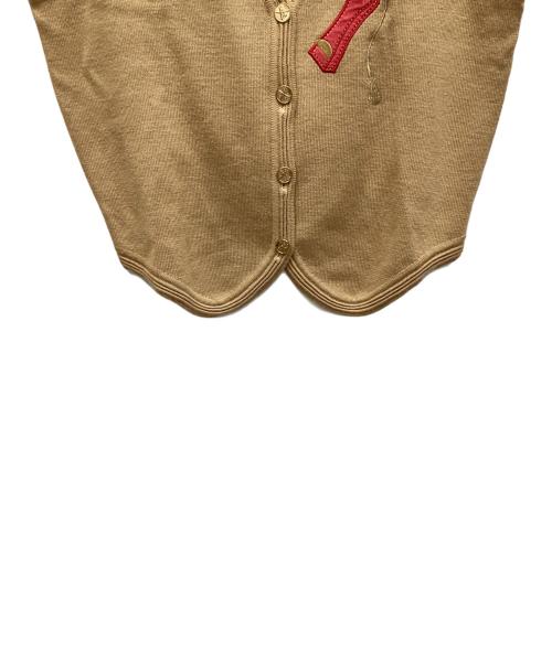 Burberry's（バーバリーズ）Burberry's (バーバリーズ) ニットベスト ライトブラウン サイズ:Mの古着・服飾アイテム