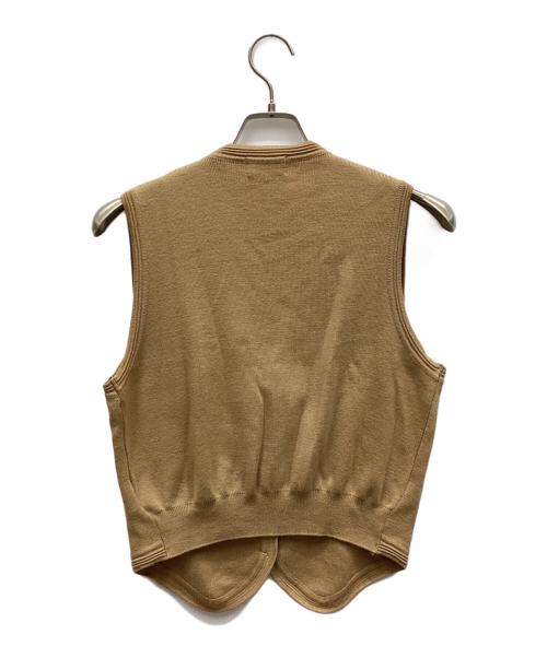 Burberry's（バーバリーズ）Burberry's (バーバリーズ) ニットベスト ライトブラウン サイズ:Mの古着・服飾アイテム