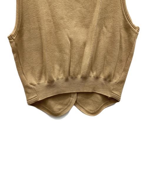 Burberry's（バーバリーズ）Burberry's (バーバリーズ) ニットベスト ライトブラウン サイズ:Mの古着・服飾アイテム