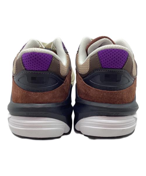 NEW BALANCE（ニューバランス）NEW BALANCE (ニューバランス) スニーカー ブラウン×パープル サイズ:30の古着・服飾アイテム