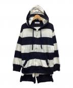 gelato piqueジェラートピケ）の古着「セットアップ」｜ホワイト×ネイビー