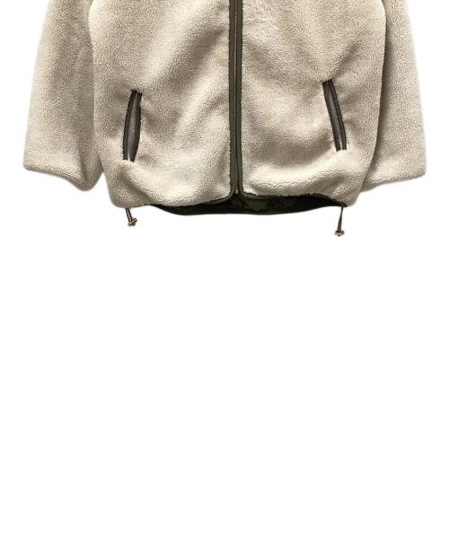 GLOBAL WORK（グローバルワーク）GLOBAL WORK (グローバルワーク) リバーシブルジャケット グリーン×ホワイト サイズ:Mの古着・服飾アイテム