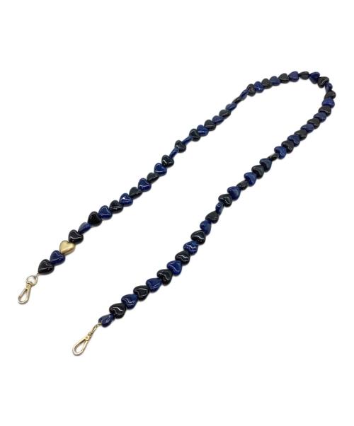 LOUVINI（-）LOUVINI (-) スマホストラップ ブルーの古着・服飾アイテム