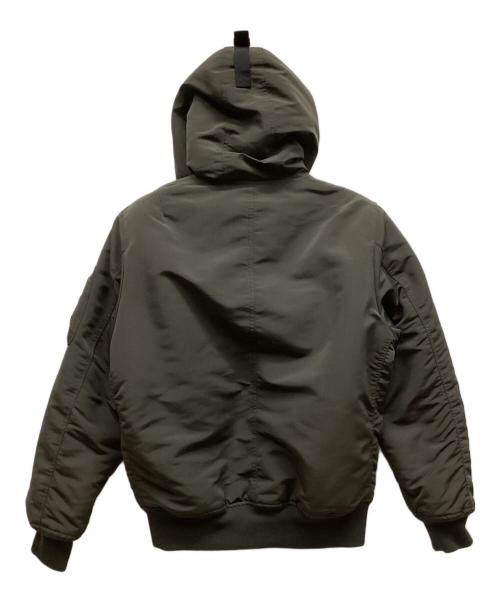 AVIREX（アヴィレックス）AVIREX (アヴィレックス) フライトジャケット グリーン サイズ:Mの古着・服飾アイテム