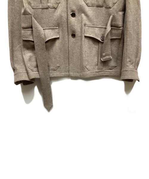 Salone PARTENZA（サローネ・パルテンツァ）Salone PARTENZA (サローネ・パルテンツァ) ジャケット ブラウン サイズ:表記なしの古着・服飾アイテム