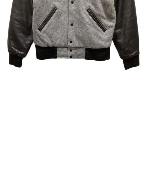 t&m sportswear（ティーアンドエム スポーツ ウェア）t&m sportswear (ティーアンドエム スポーツ ウェア) スタジャン グレー×ブラック サイズ:Sの古着・服飾アイテム