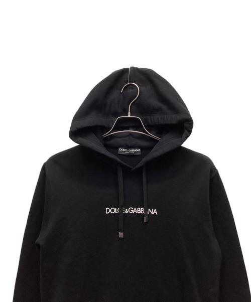 DOLCE & GABBANA（ドルチェ＆ガッバーナ）DOLCE & GABBANA (ドルチェ＆ガッバーナ) パーカー ブラック サイズ:44の古着・服飾アイテム