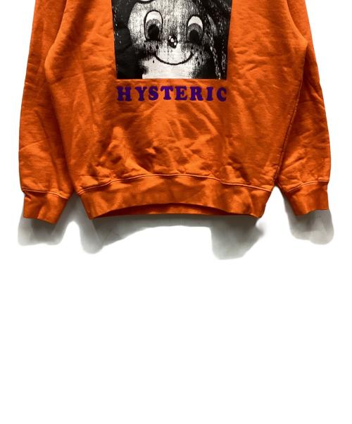 Hysteric Glamour（ヒステリックグラマー）Hysteric Glamour (ヒステリックグラマー) SUPREME (シュプリーム) スウェット オレンジ サイズ:Sの古着・服飾アイテム