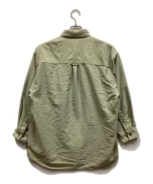 Columbia（コロンビア）Columbia (コロンビア) 長袖シャツ ライトグリーン サイズ:Mの古着・服飾アイテム