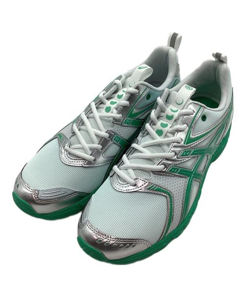 asics（アシックス）asics (アシックス) HIDDEN NY (ヒドゥンニューヨーク) スニーカー ホワイト×グリーン サイズ:29 未使用品の古着・服飾アイテム
