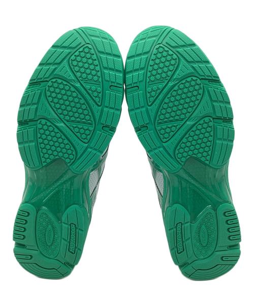 asics（アシックス）asics (アシックス) HIDDEN NY (ヒドゥンニューヨーク) スニーカー ホワイト×グリーン サイズ:29 未使用品の古着・服飾アイテム