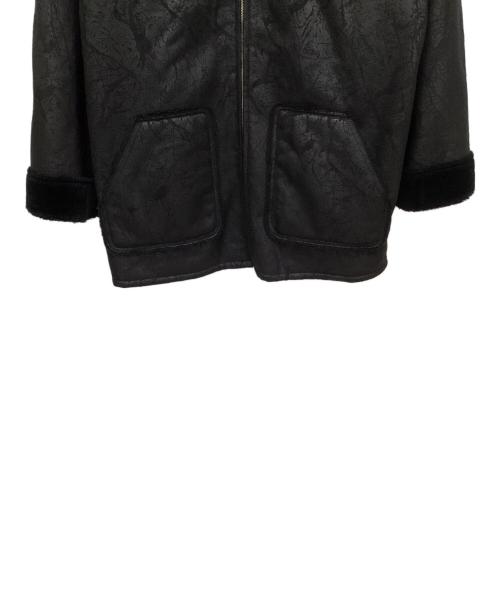 SJC（-）SJC (-) コート ブラック サイズ:XLの古着・服飾アイテム