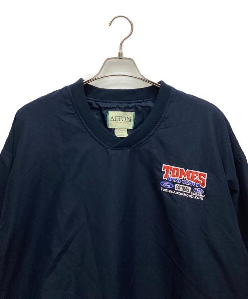 afton（アフトン）afton (アフトン) トラックジャケット ネイビー サイズ:Lの古着・服飾アイテム