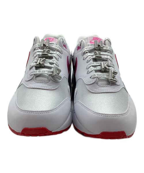 NIKE（ナイキ）NIKE (ナイキ) スニーカー ホワイト×レッド サイズ:29の古着・服飾アイテム