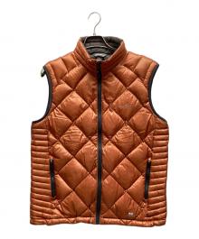 Eddie Bauer（エディーバウアー）の古着「ダウンベスト」｜オレンジ