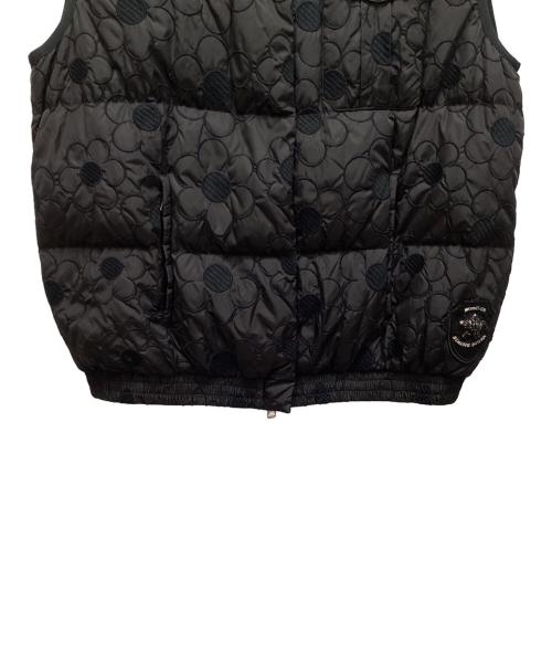 MONCLER（モンクレール）MONCLER (モンクレール) Simone Rocha (シモーネ ロシャ) ダウンベスト ブラック サイズ:2の古着・服飾アイテム