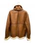 Real Sheepskin (リアルシープスキン) ムートンコート ブラウン サイズ:XL：25000円