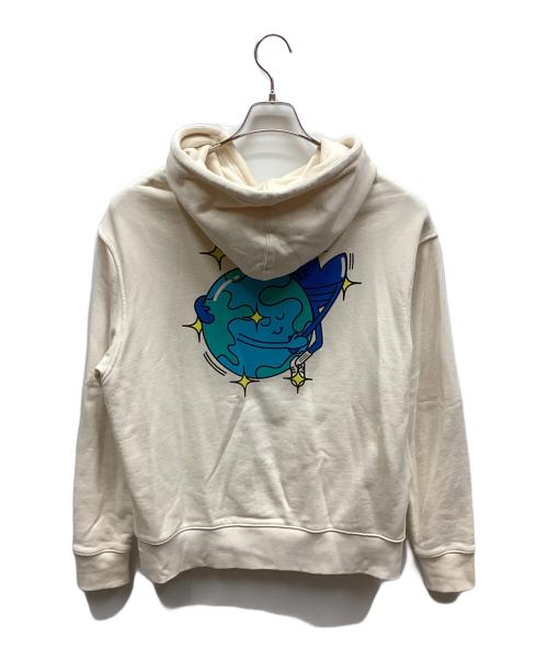 adidas Originals（アディダスオリジナル）adidas Originals (アディダスオリジナル) パーカー アイボリー サイズ:XLの古着・服飾アイテム