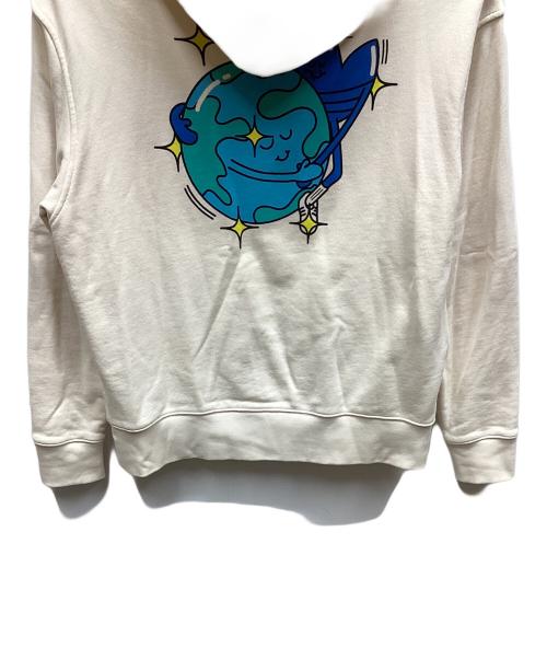 adidas Originals（アディダスオリジナル）adidas Originals (アディダスオリジナル) パーカー アイボリー サイズ:XLの古着・服飾アイテム