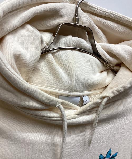 adidas Originals（アディダスオリジナル）adidas Originals (アディダスオリジナル) パーカー アイボリー サイズ:XLの古着・服飾アイテム