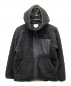 UNIQLO×WHITE MOUNTAINEERINGユニクロ×ホワイトマウンテ二アニング）の古着「ボアジャケット」｜ブラック