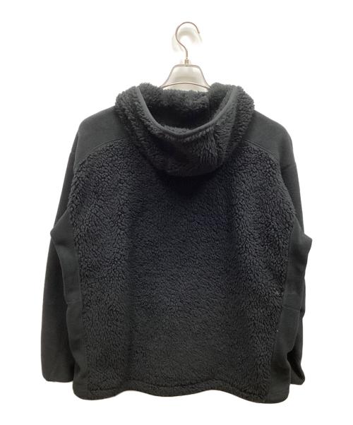 UNIQLO（ユニクロ）UNIQLO (ユニクロ) WHITE MOUNTAINEERING (ホワイトマウンテ二アニング) ボアジャケット ブラック サイズ:XLの古着・服飾アイテム