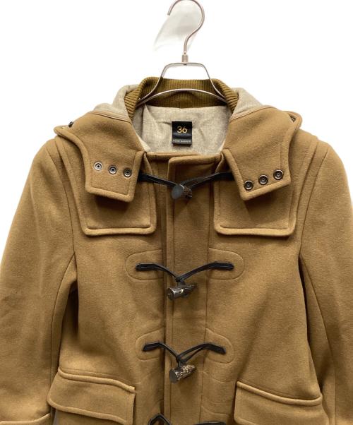 SCYEBASICS（サイベーシックス）SCYEBASICS (サイベーシックス) ダッフルコート ブラウン サイズ:36の古着・服飾アイテム