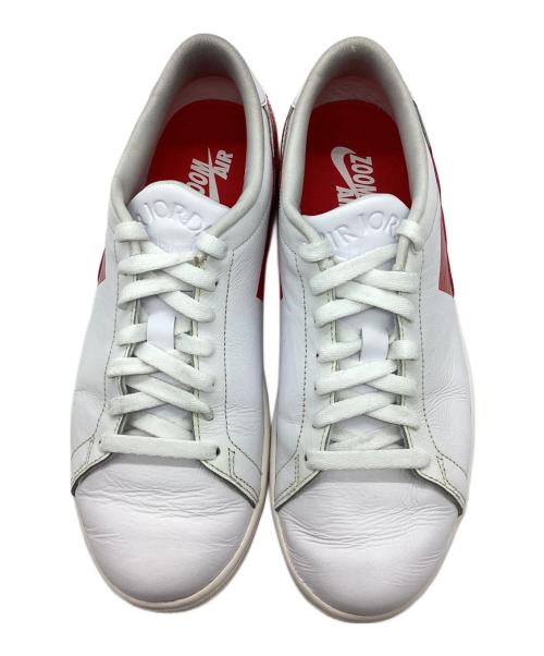 NIKE（ナイキ）NIKE (ナイキ) ナイキ エア ジョーダン 1 センター コート ホワイト×レッド サイズ:26.5の古着・服飾アイテム